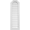 Ekena Millwork Octagonal Top Surface Mount PVC Gable Vent w/ 2"W x 1-1/2"P Brickmould Frame, 12"W x 38"H GVPOT12X3802SF - alternate 1